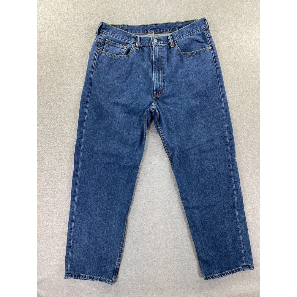 Levi's 550 Men's Size 38x32 (Fits 36x30) Med Wash Classic Cotton Denim Jeans